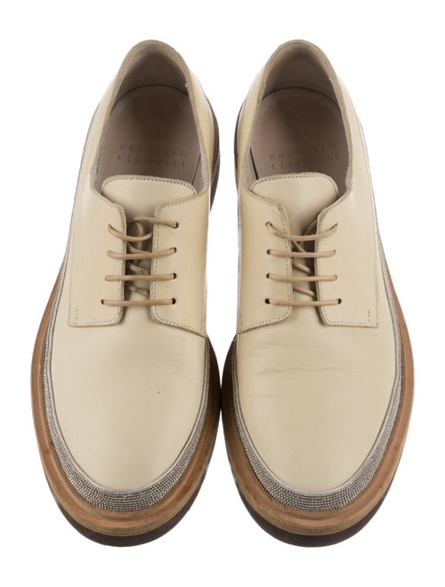 Brunello Cucinelli Leather Oxfords