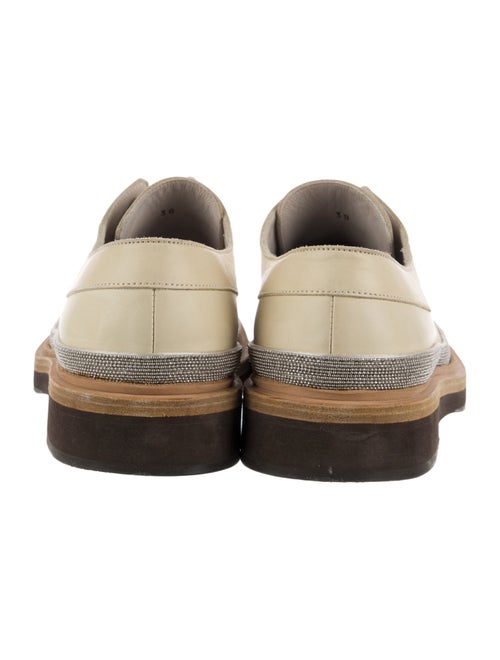 Brunello Cucinelli Leather Oxfords