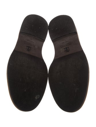 Brunello Cucinelli Leather Oxfords