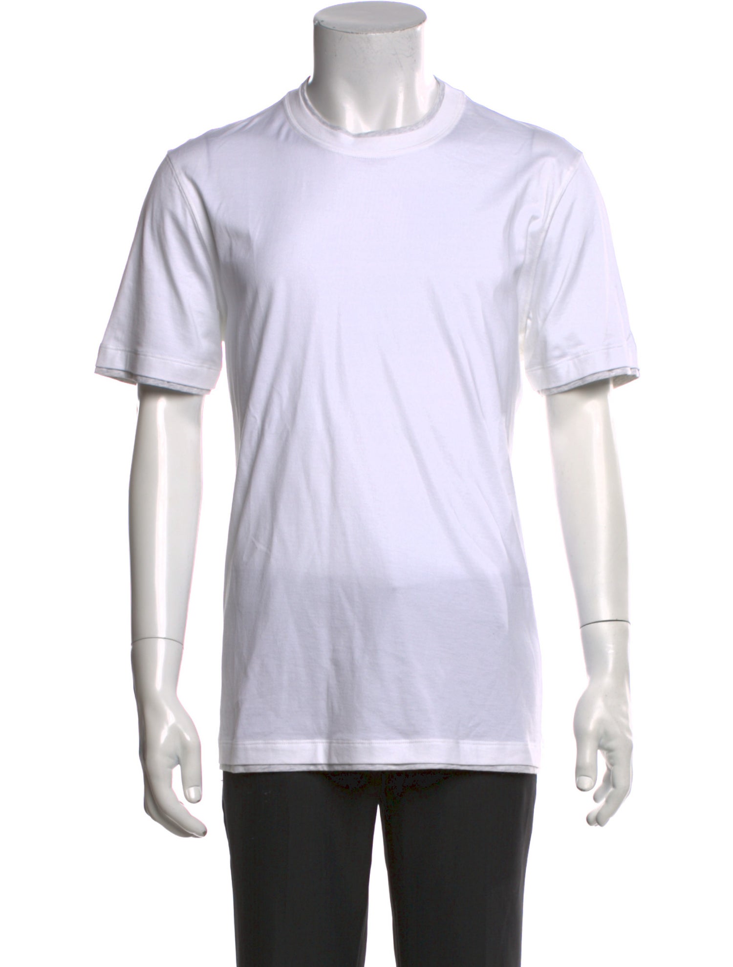Brunello Cucinelli Crew Neck Short Sleeve T-Shirt