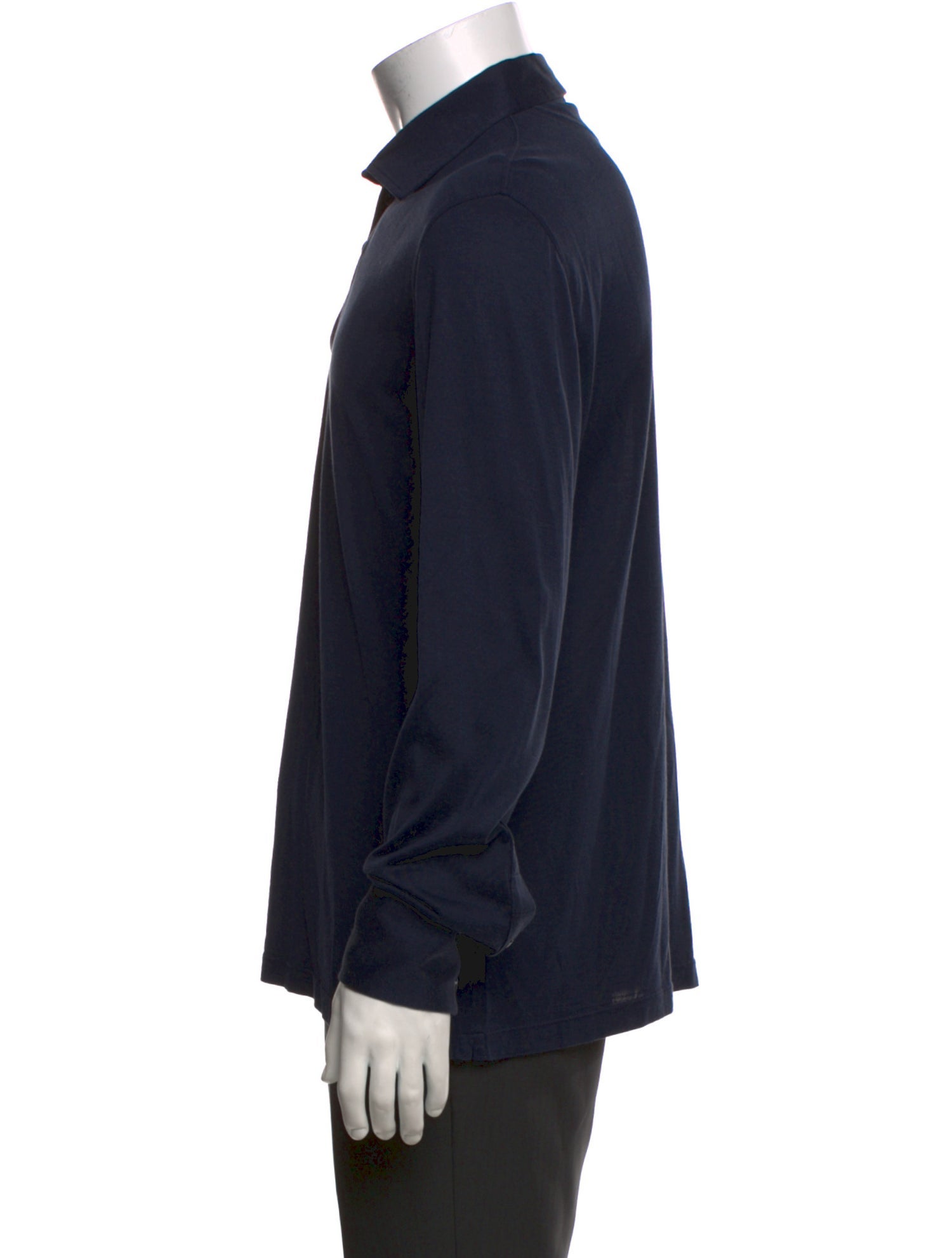 Brunello Cucinelli Collar Long Sleeve Polo Shirt