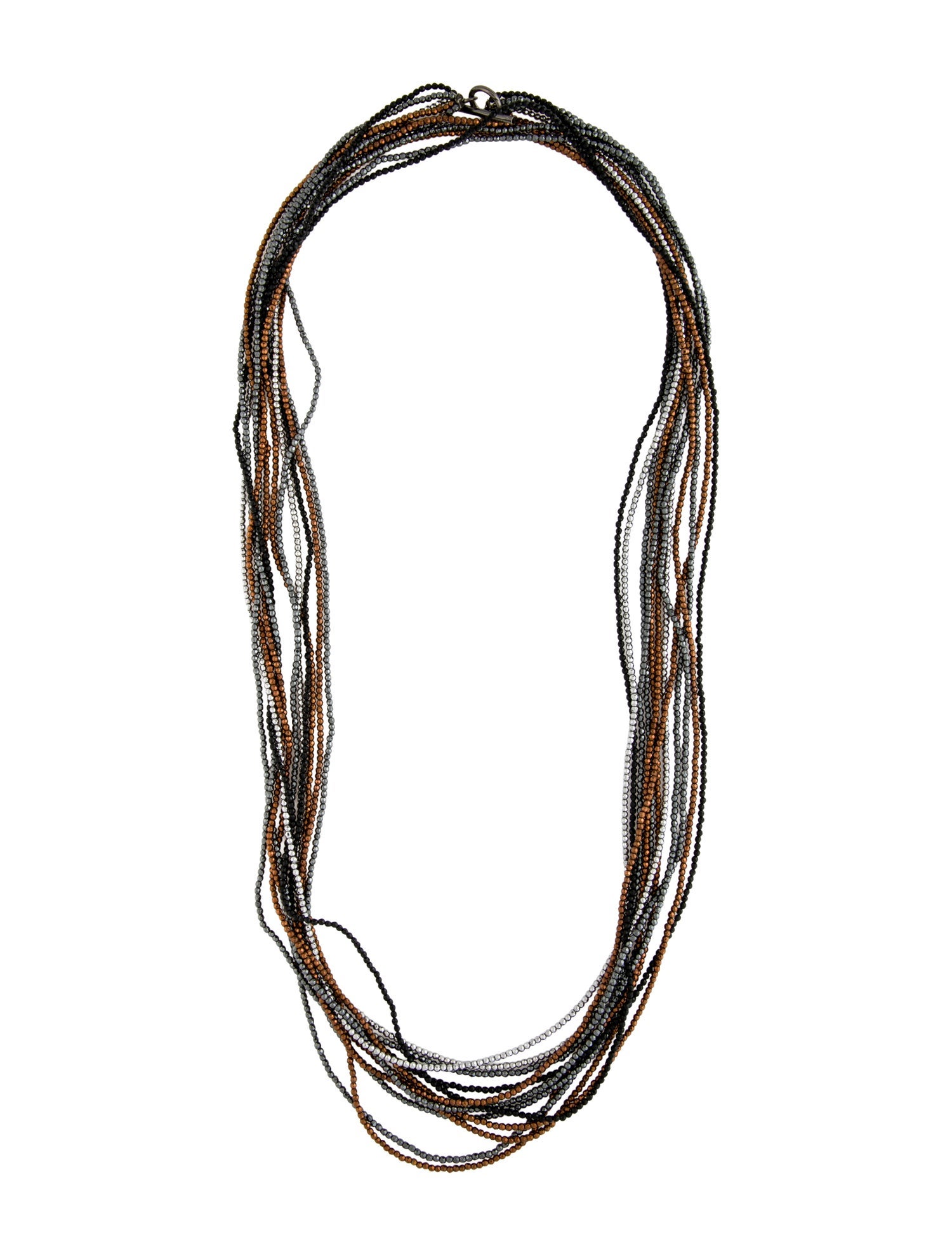 Brunello Cucinelli Extra Long Beaded Multistrand Necklace