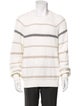 Brunello Cucinelli Striped Crew Neck Pullover