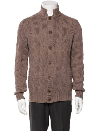Brunello Cucinelli Turtleneck Long Sleeve Cardigan