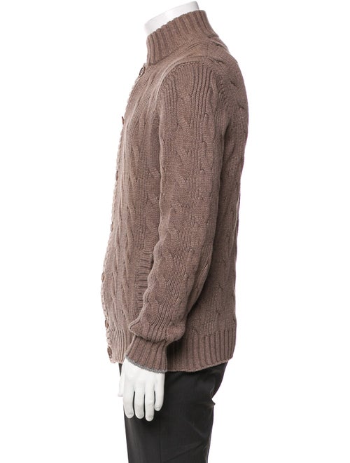 Brunello Cucinelli Turtleneck Long Sleeve Cardigan