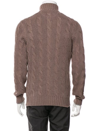 Brunello Cucinelli Turtleneck Long Sleeve Cardigan