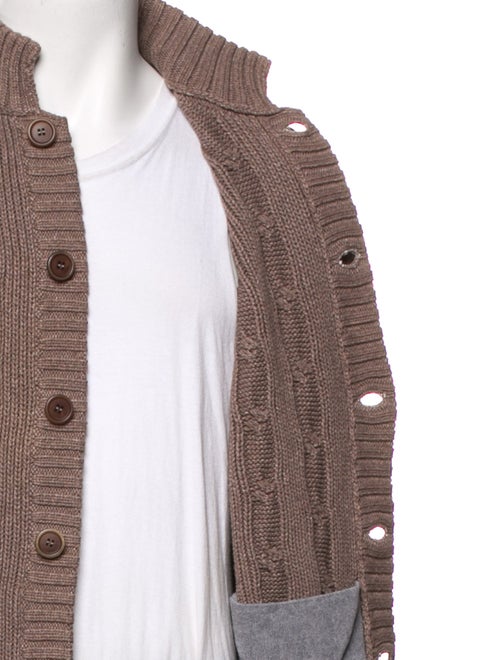 Brunello Cucinelli Turtleneck Long Sleeve Cardigan