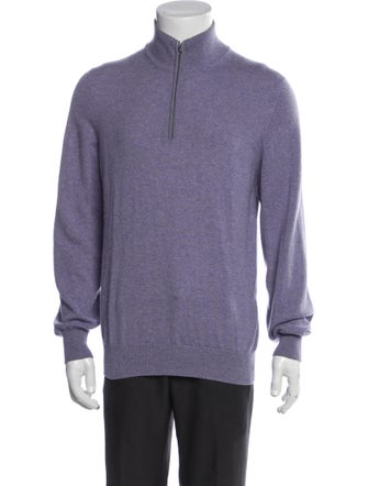 Brunello Cucinelli Cashmere Mock Neck Pullover