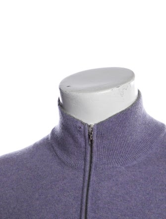 Brunello Cucinelli Cashmere Mock Neck Pullover