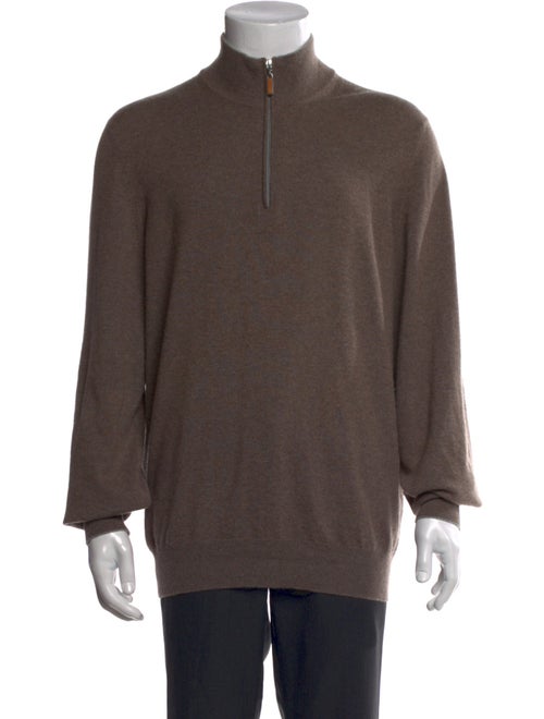 Brunello Cucinelli Cashmere Mock Neck Pullover