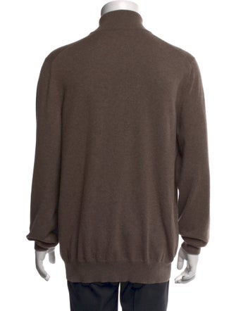 Brunello Cucinelli Cashmere Mock Neck Pullover