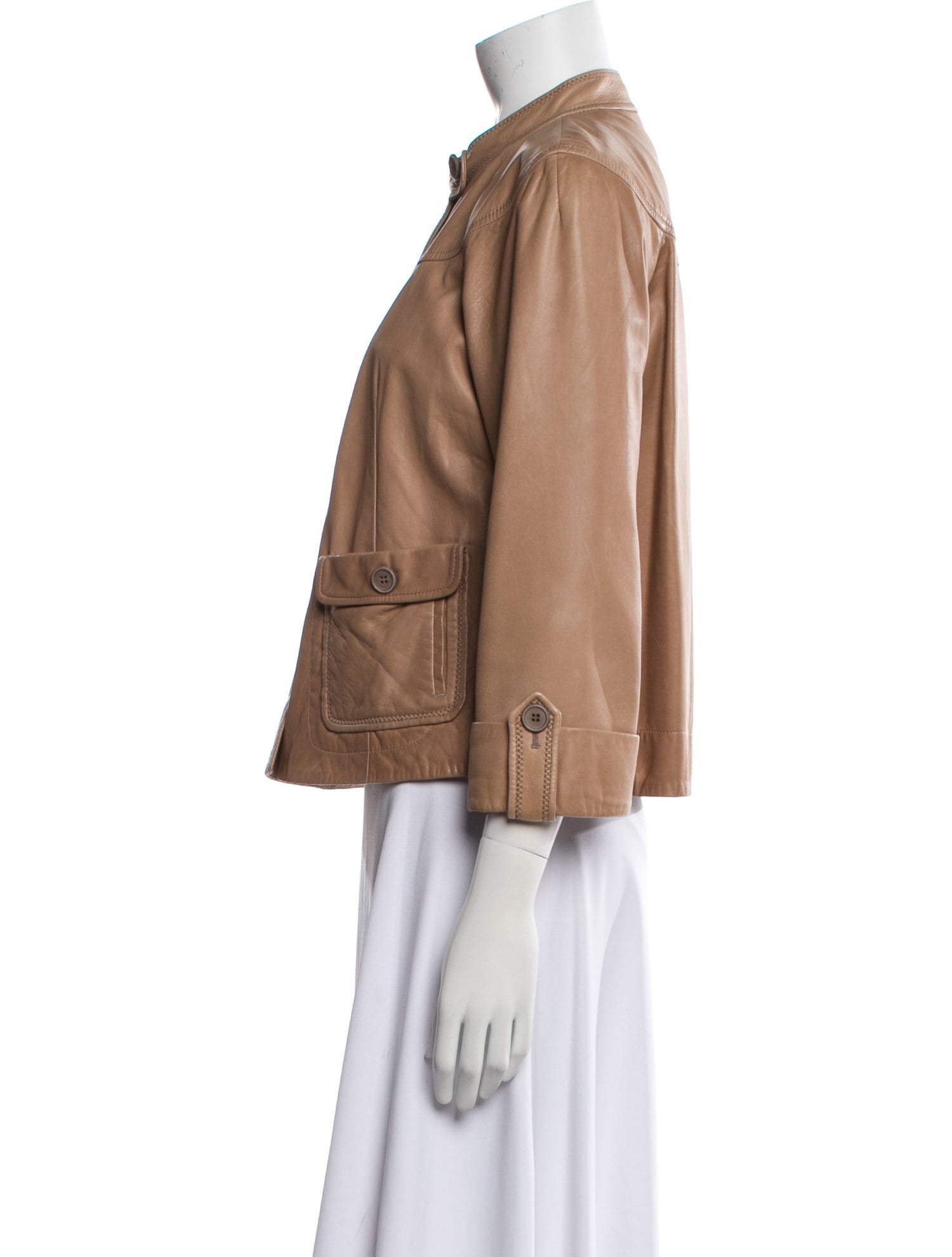 Brunello Cucinelli Leather Jacket