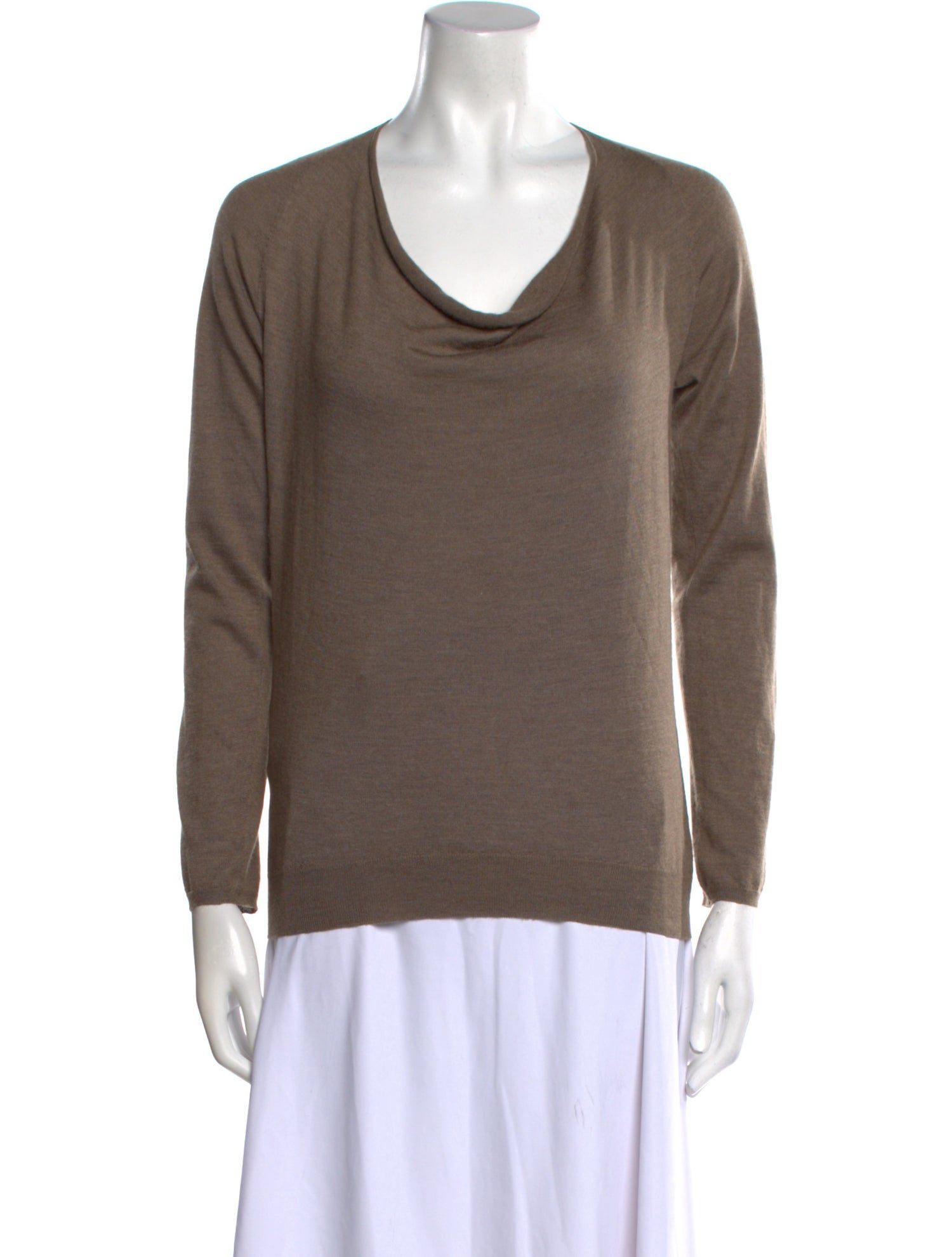 Brunello Cucinelli Cashmere Cowl Neck Sweater