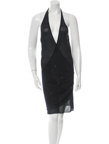 Brunello Cucinelli Sequined Linen Dress w/ Tags