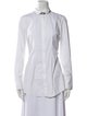 Brunello Cucinelli Long Sleeve Button-Up Top