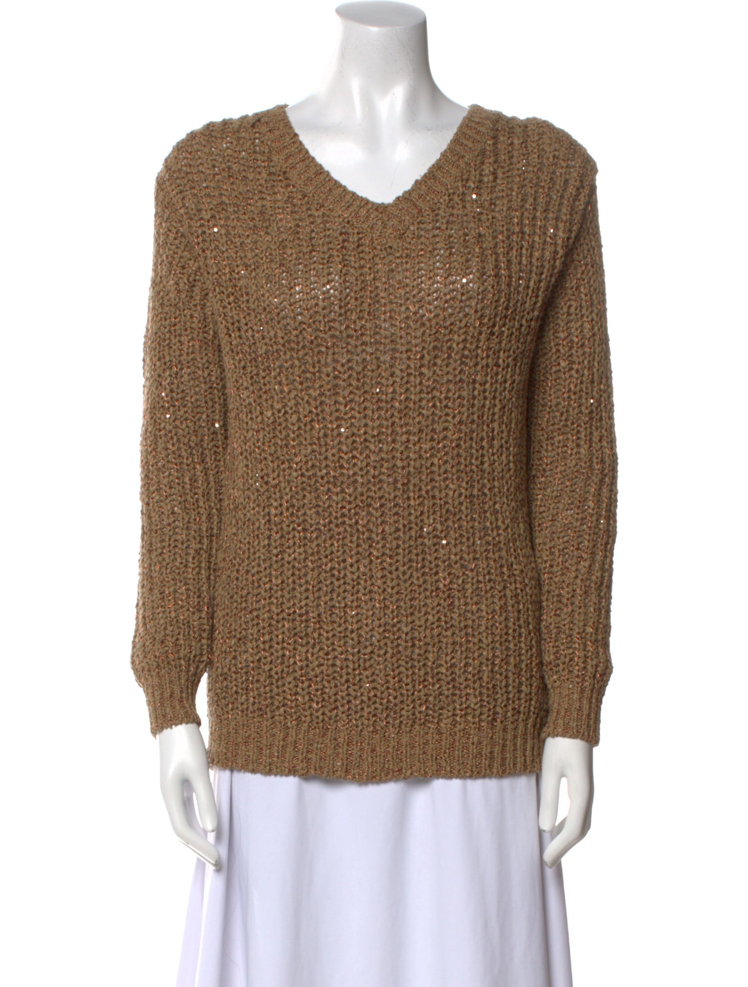 Brunello Cucinelli V-Neck Sweater