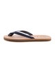 Brunello Cucinelli Rubber Flip Flops