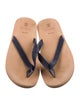Brunello Cucinelli Rubber Flip Flops