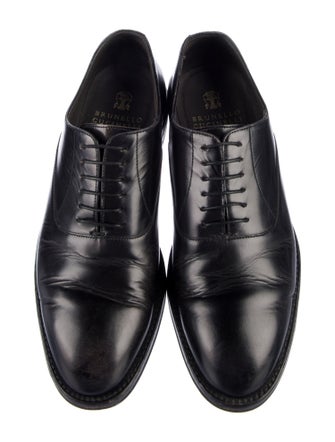 Brunello Cucinelli Leather Oxfords