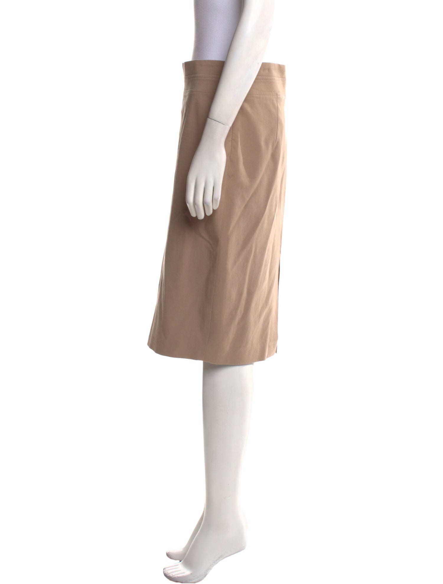 Brunello Cucinelli Embroidered Accent Knee-Length Skirt