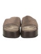 Brunello Cucinelli Monili Suede Slides