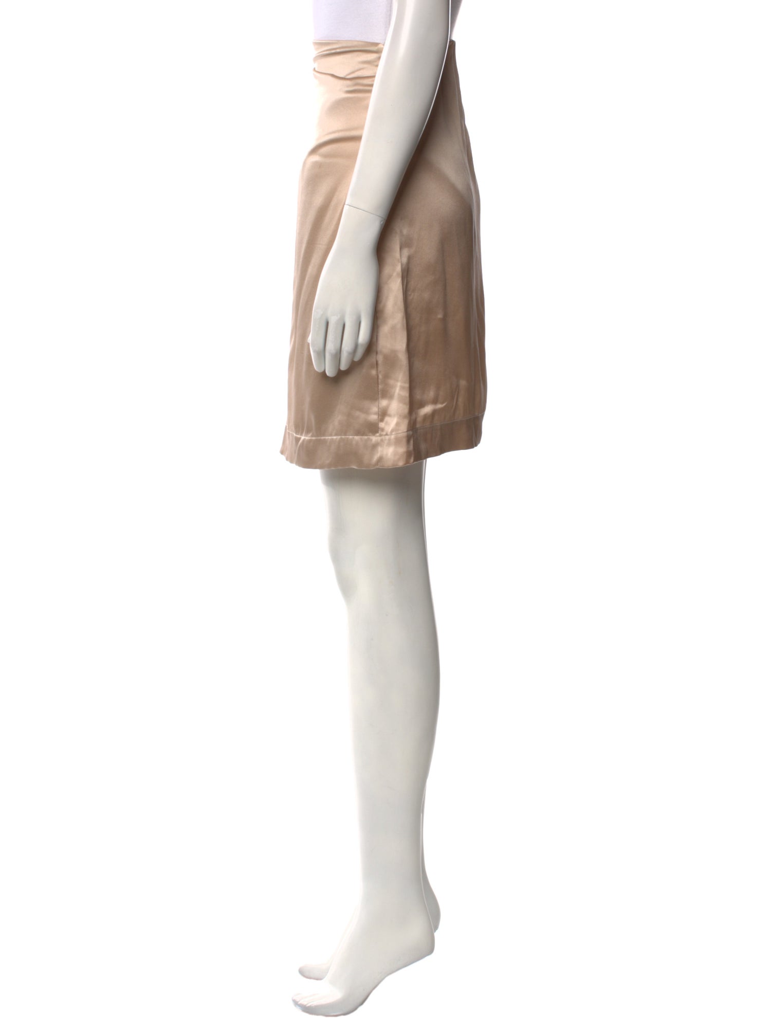 Brunello Cucinelli Silk Knee-Length Skirt