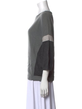 Brunello Cucinelli Cashmere Bateau Neckline Sweater