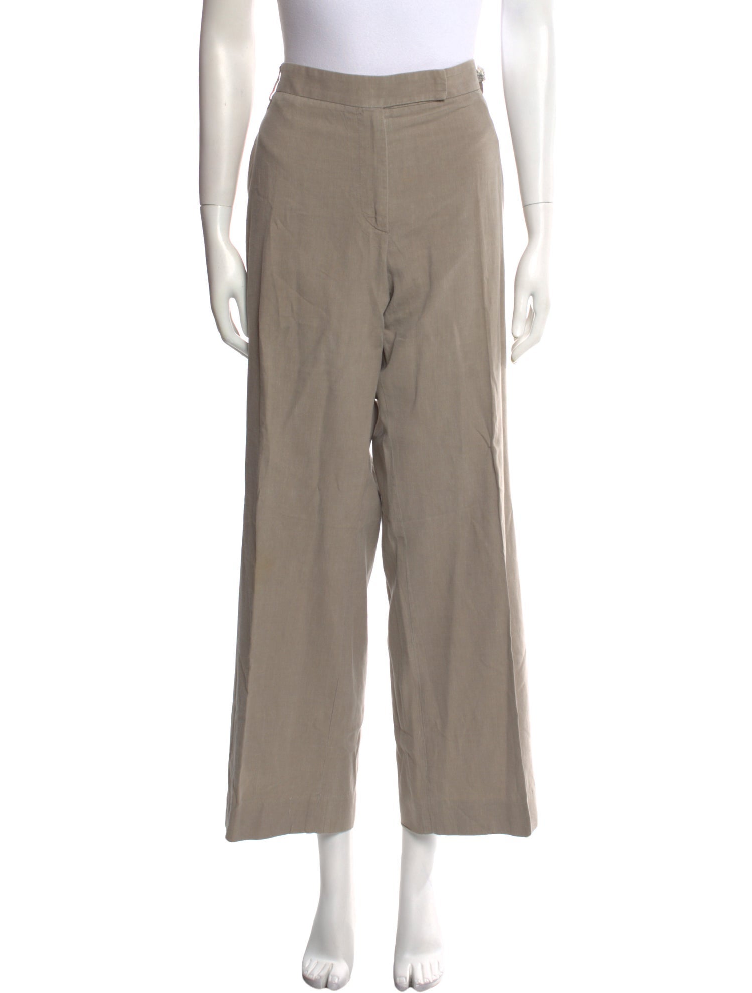 Brunello Cucinelli Linen Wide Leg Pants