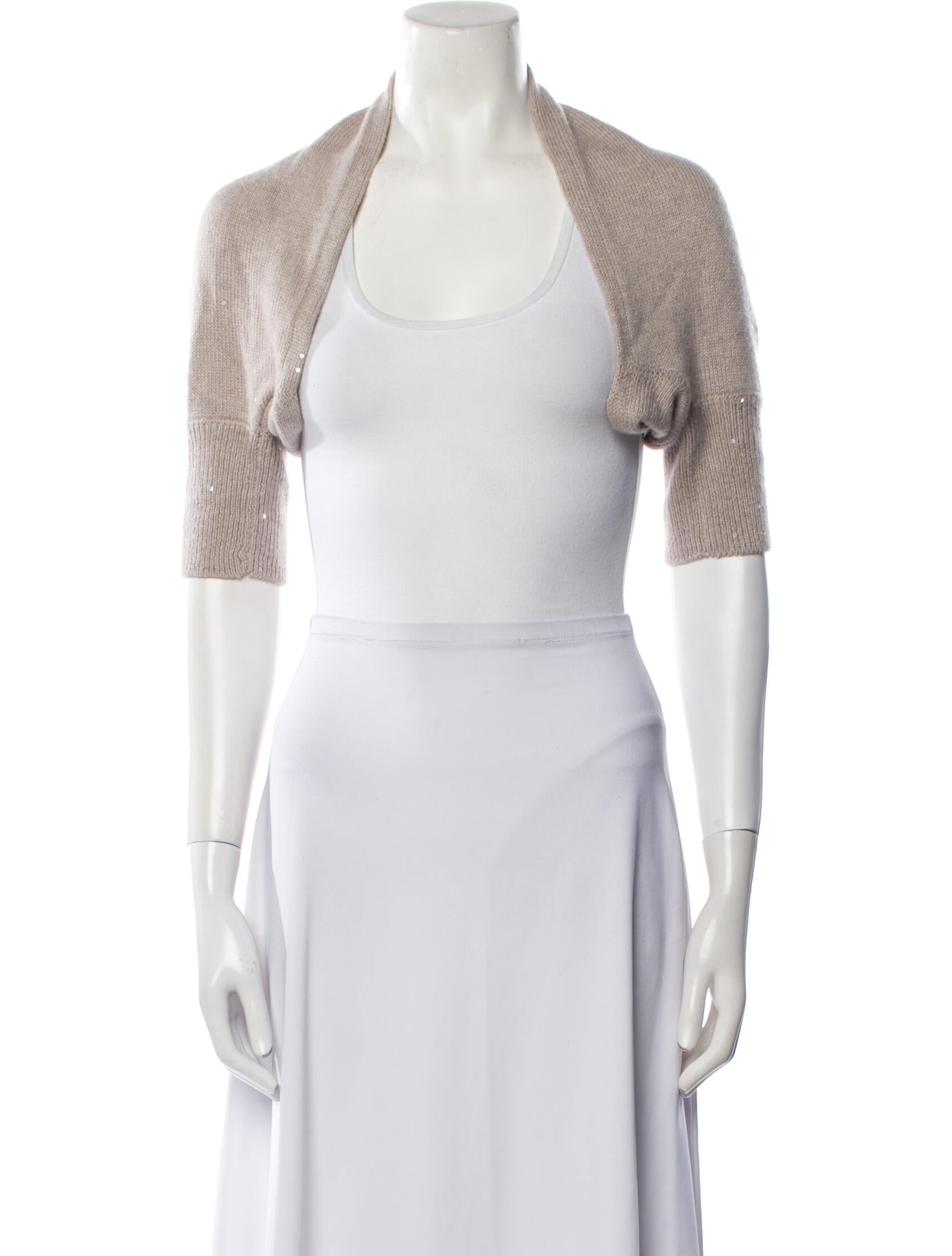 Brunello Cucinelli Cashmere Square Neckline Sweater