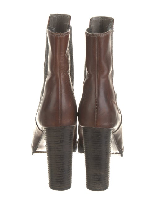 Brunello Cucinelli Leather Chelsea Boots