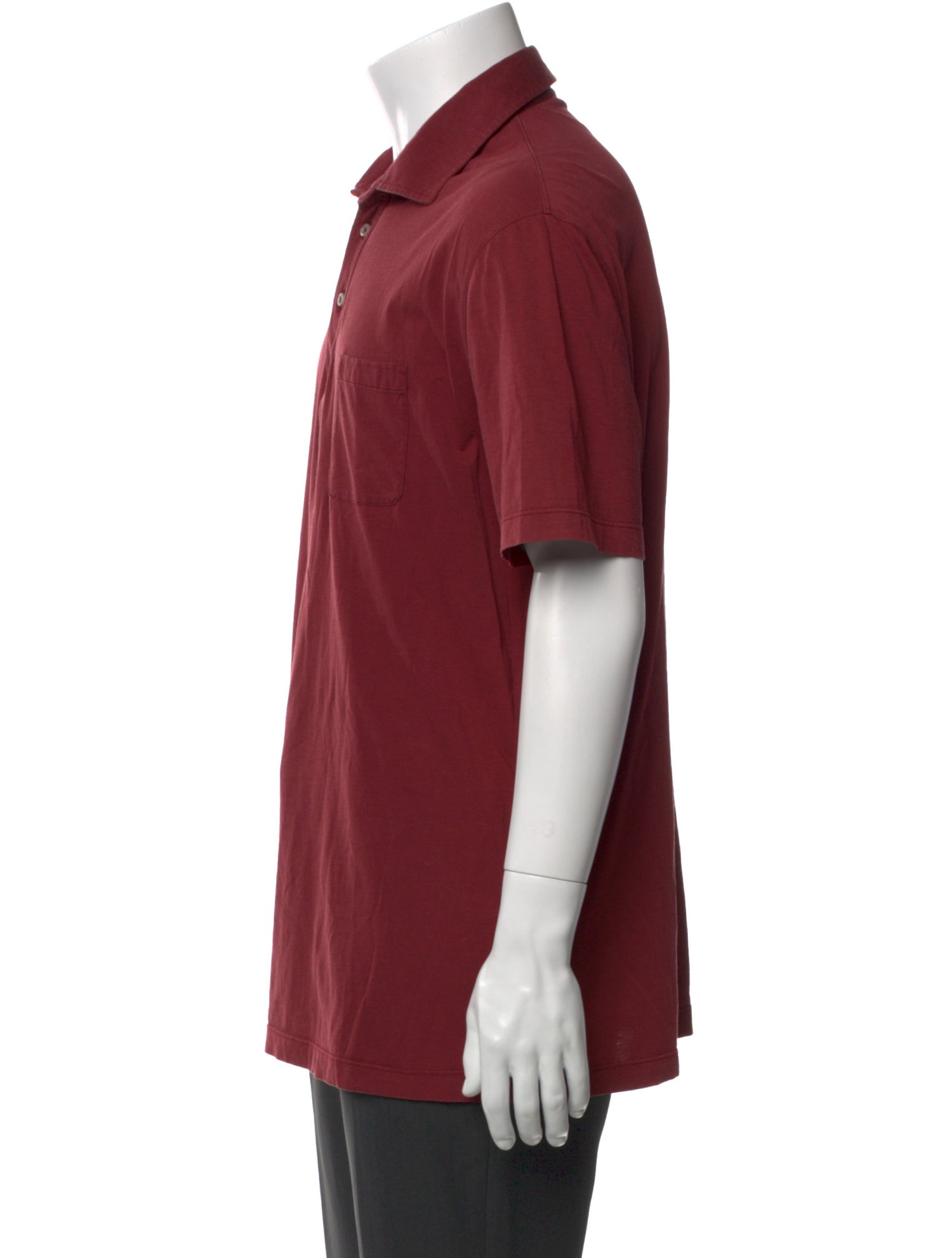 Brunello Cucinelli Collar Short Sleeve Polo Shirt