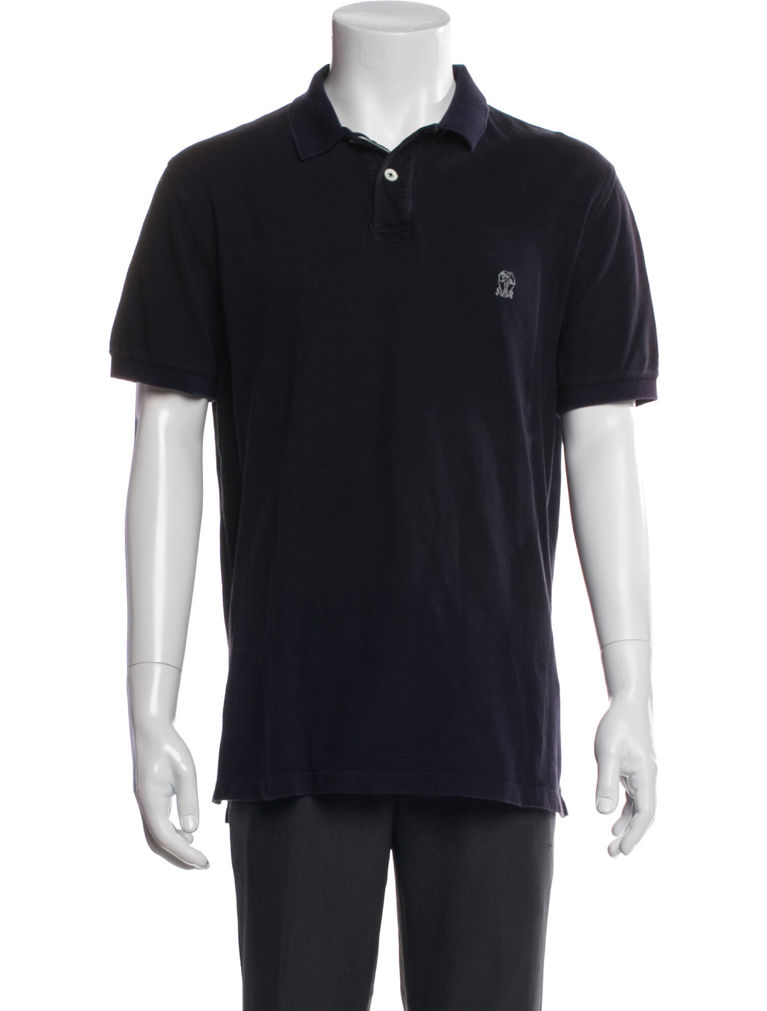 Brunello Cucinelli Collar Short Sleeve Polo Shirt
