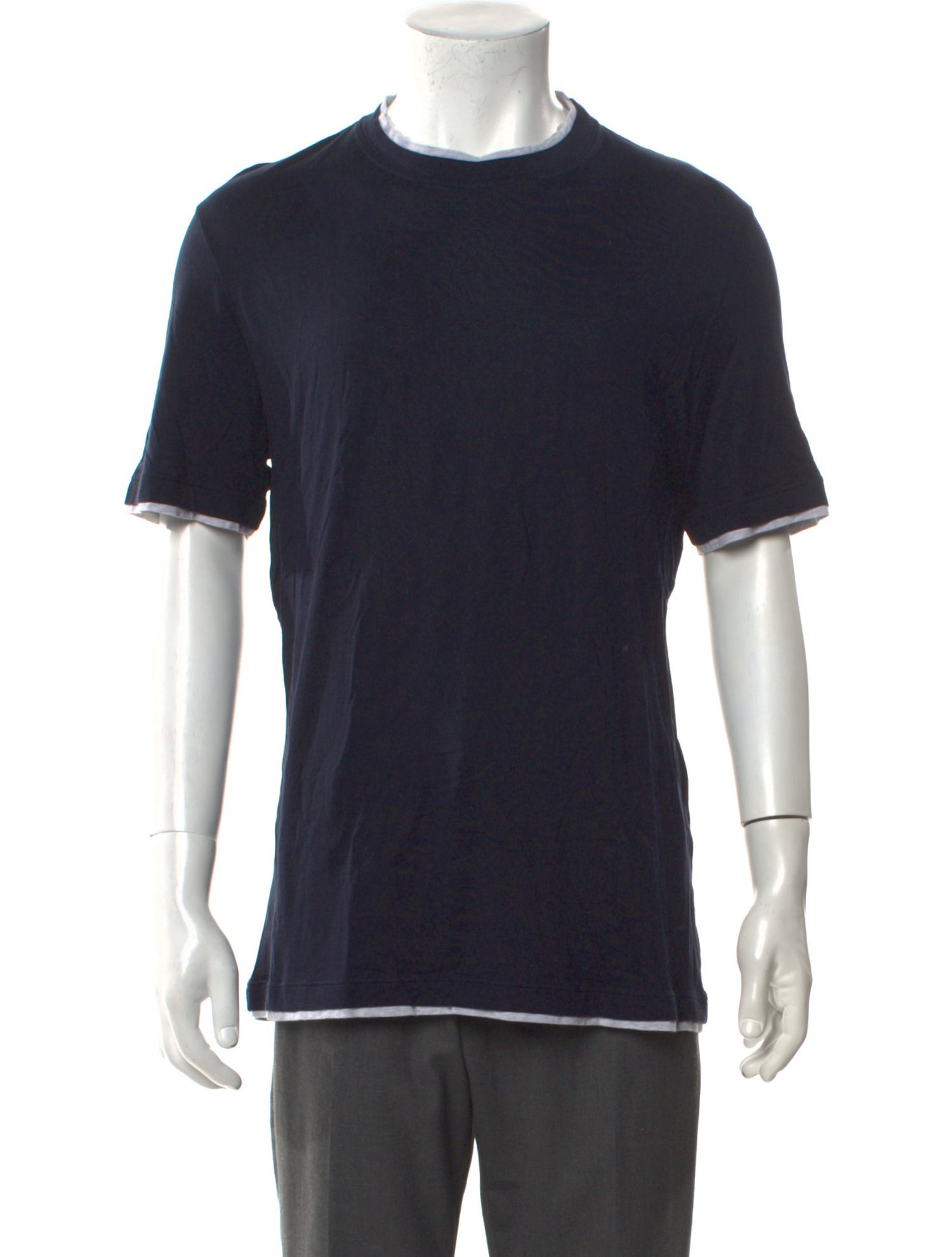Brunello Cucinelli Crew Neck Short Sleeve T-Shirt