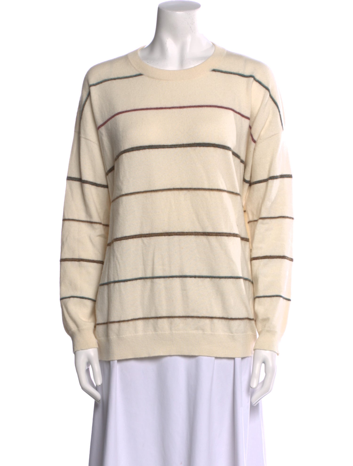Brunello Cucinelli Cashmere Striped Sweater