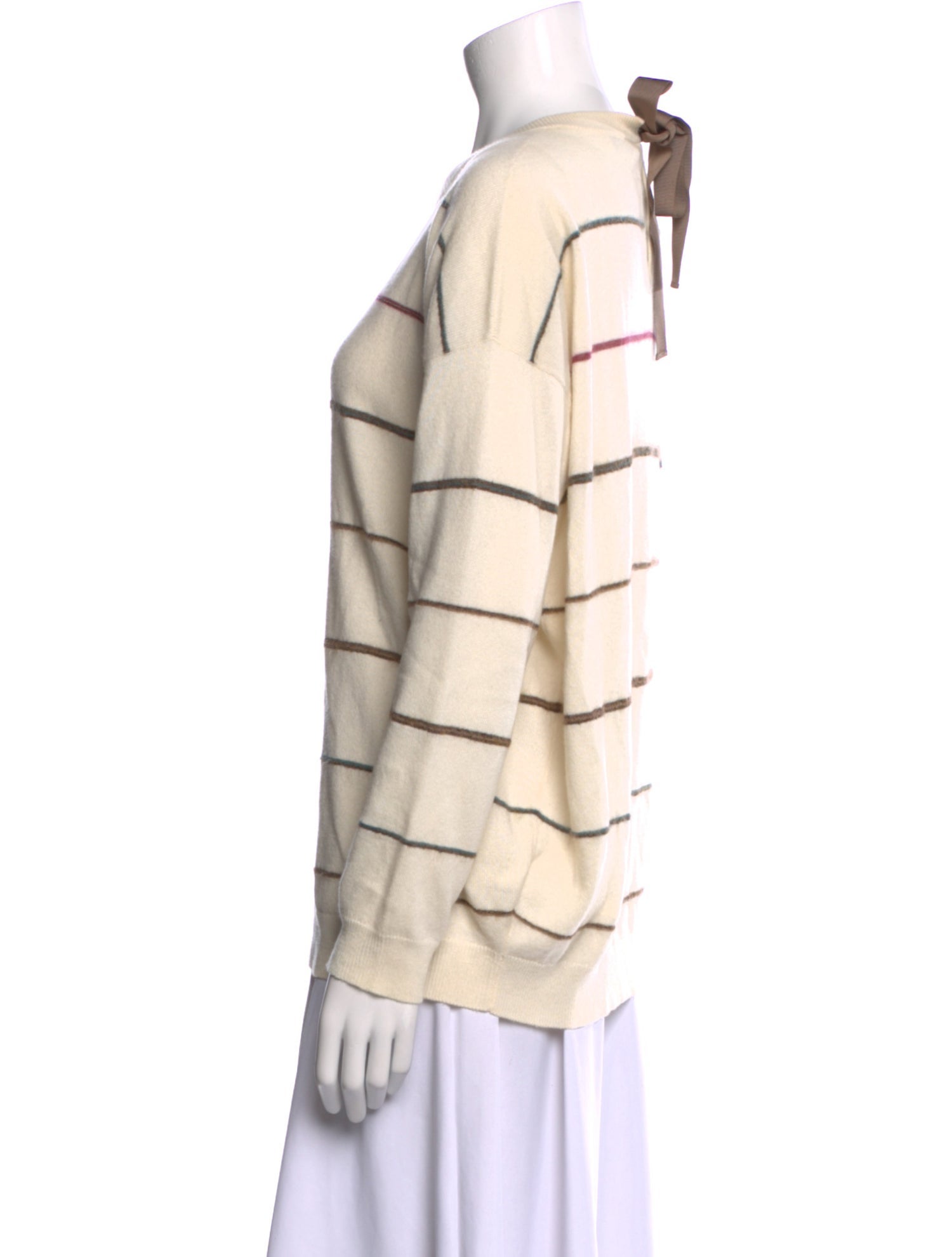 Brunello Cucinelli Cashmere Striped Sweater