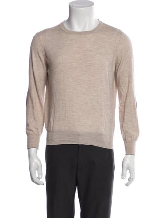 Brunello Cucinelli Virgin Wool Crew Neck Pullover