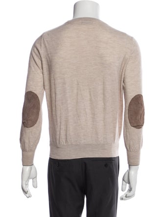 Brunello Cucinelli Virgin Wool Crew Neck Pullover