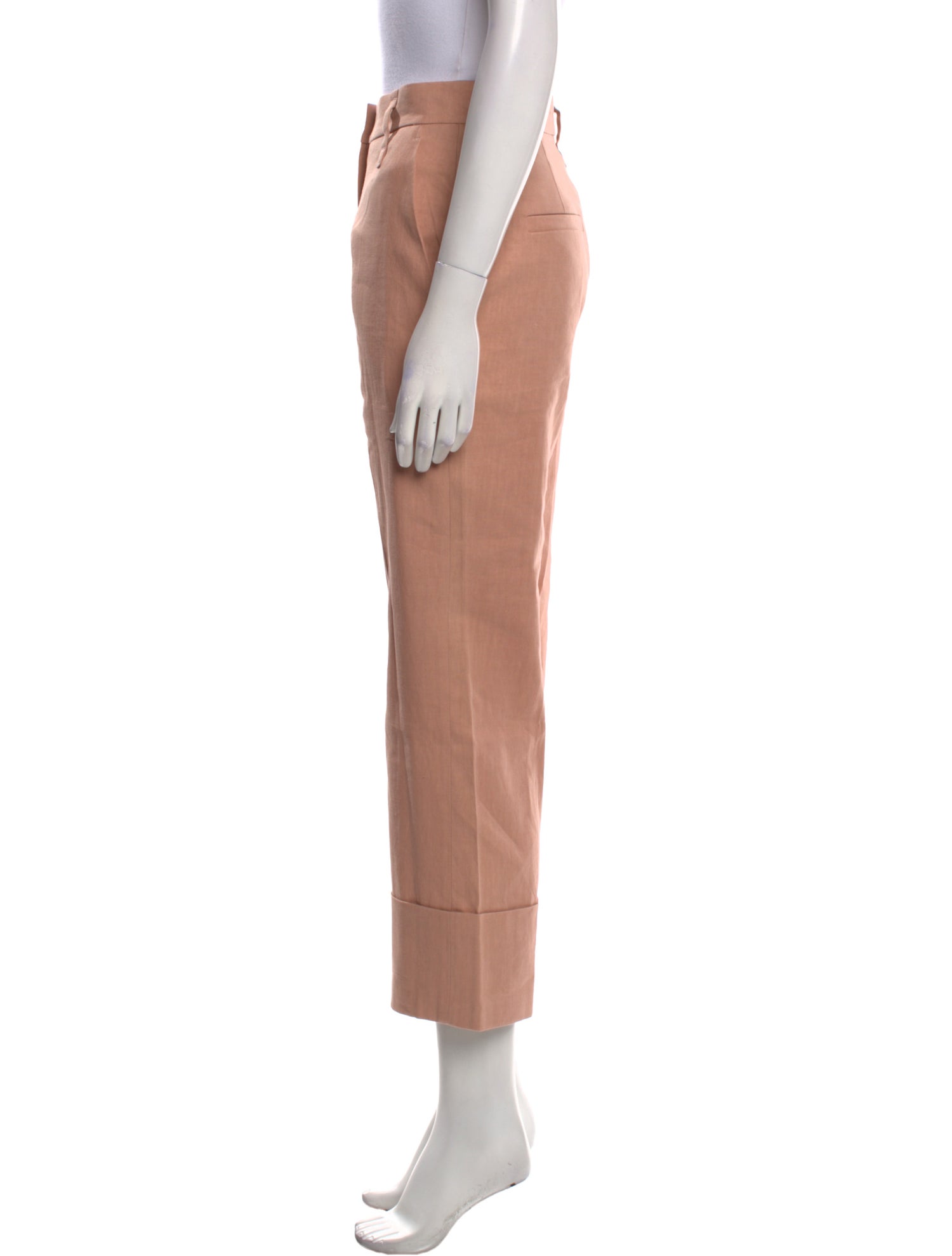 Brunello Cucinelli Linen Straight Leg Pants w/ Tags