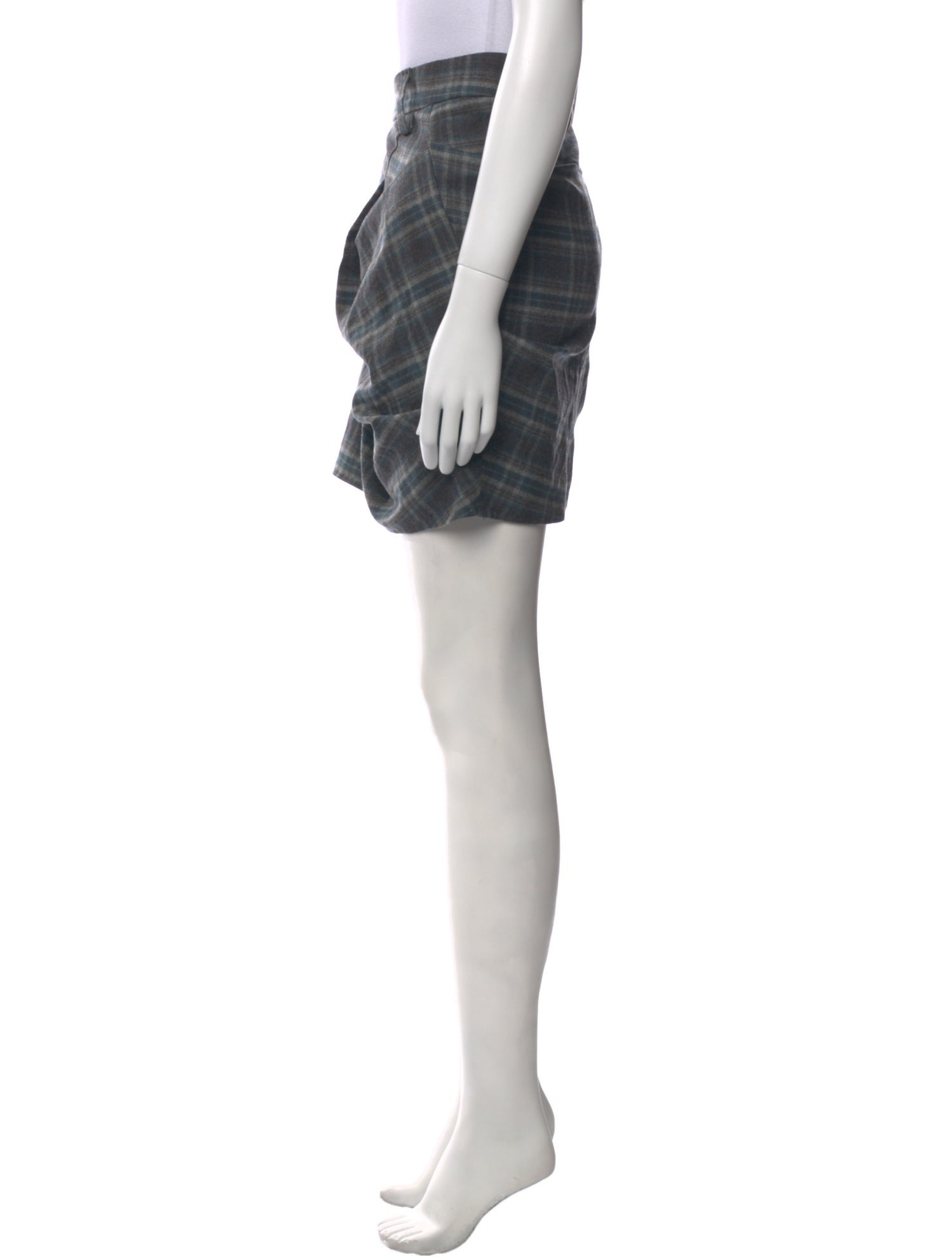 Brunello Cucinelli Virgin Wool Mini Skirt