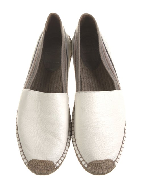 Brunello Cucinelli Leather Espadrilles