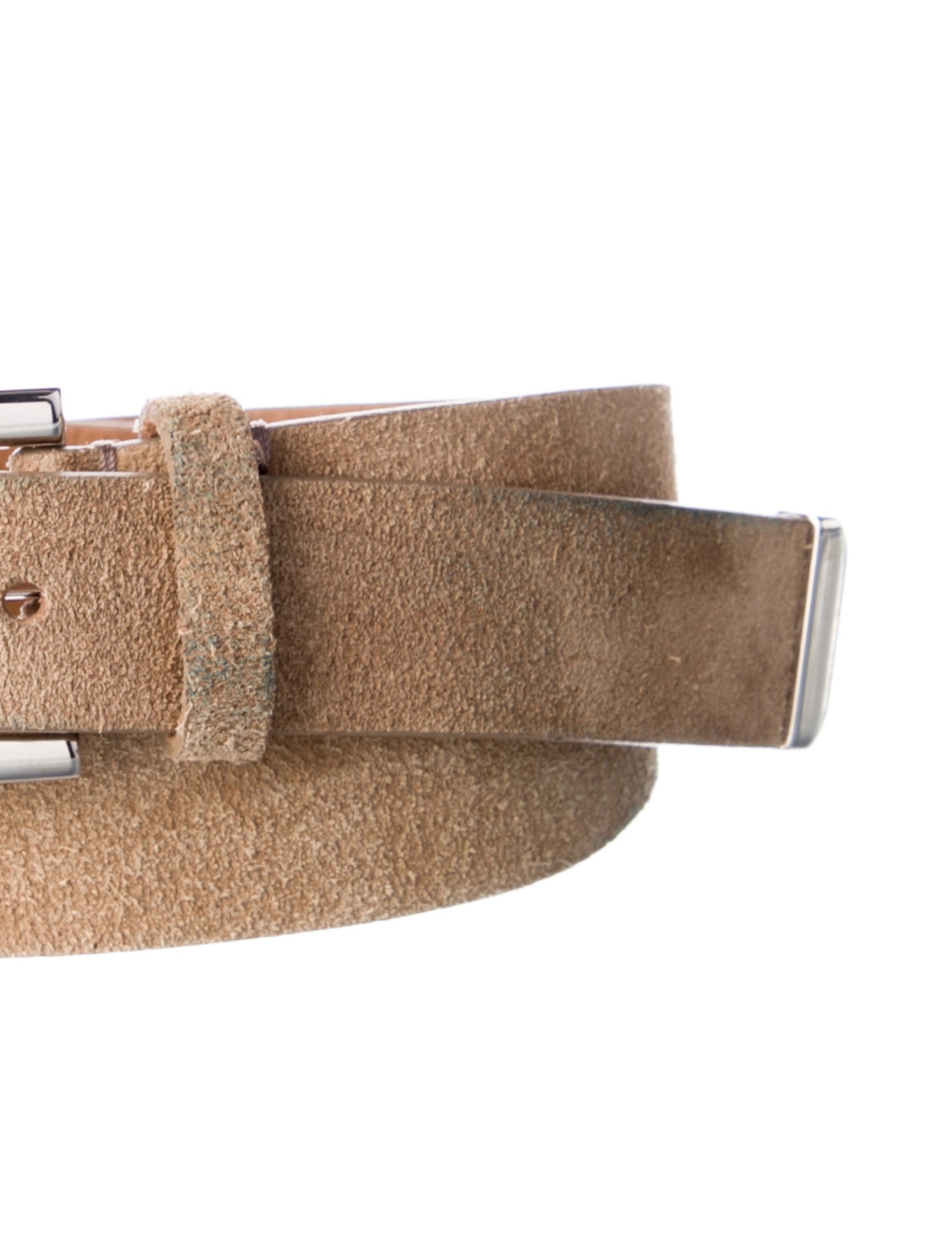 Brunello Cucinelli Skinny Suede Belt