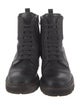 Brunello Cucinelli Leather Combat Boots