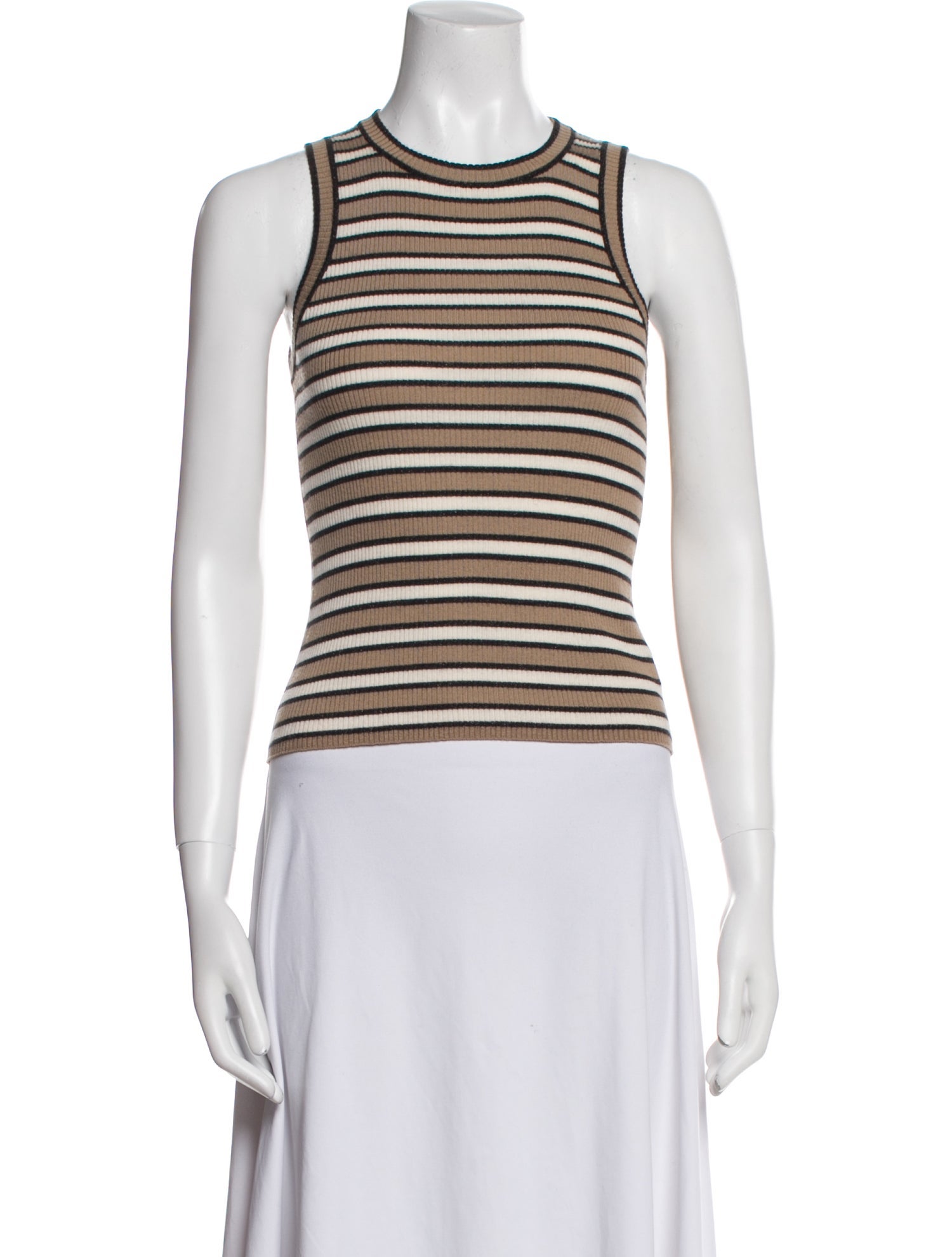 Brunello Cucinelli Virgin Wool Striped Sweater