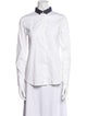 Brunello Cucinelli Long Sleeve Button-Up Top