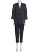 Brunello Cucinelli Linen Striped Pantsuit