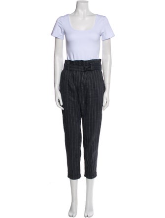 Brunello Cucinelli Linen Striped Pantsuit