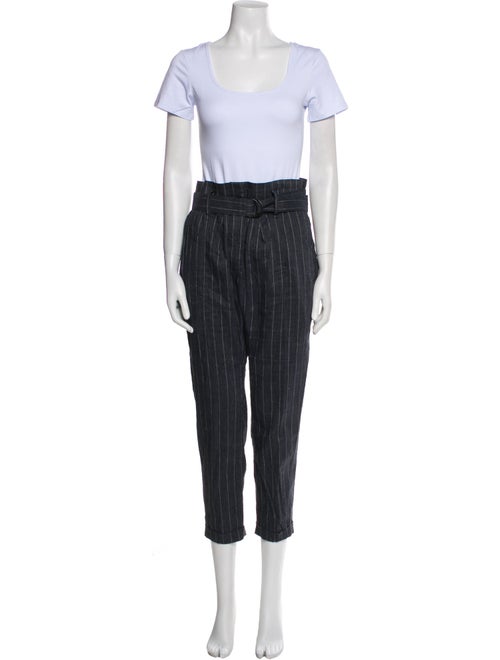 Brunello Cucinelli Linen Striped Pantsuit