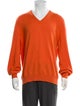 Brunello Cucinelli V-Neck Long Sleeve Pullover