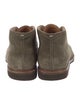 Brunello Cucinelli Suede Lace-Up Boots