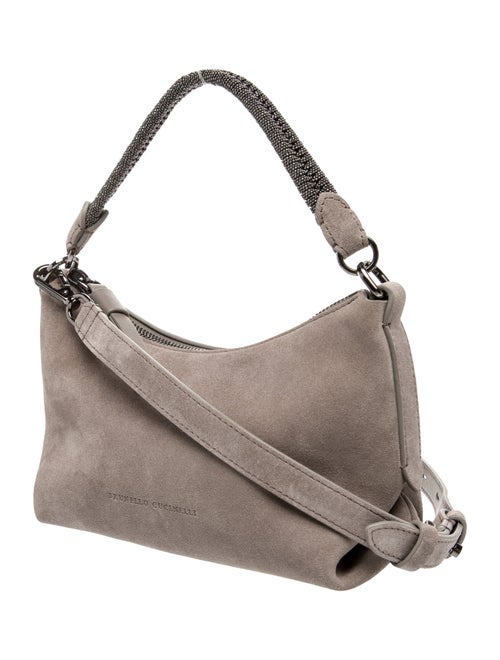 Brunello Cucinelli Leather Top Handle Bag